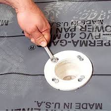 How To Install A Mortared Shower Pan Shower Pan Bathtub Remodel Bathroom Design Luxury