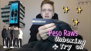 El peso convertible o nuevo peso argentino es la actual moneda nacional de la república argentina. Peso Raws Kollektion Stone Washed Hoodie Unboxing Try On Youtube