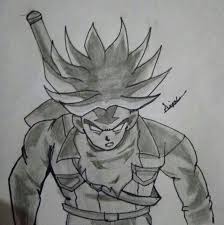 The dragon ball z trading card game was released after the dragon ball gt game was finished. Super Saiyan Rage Trunks Drawing Dragonballz Amino