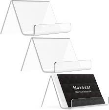 Maxgear business card holder for desk marble business card display holders desktop business cards holder stand desk card display holder for home and office, 4 x 2 x 0.8 inches, white carrara marble. Buy Maxgear Business Card Holder For Desk Acrylic Business Card Display Holders Clear Business Cards Holder Stand 3 Pack Desktop Plastic Name Card Organizer Capacity 50 Cards Online In Turkey B081zv35zr