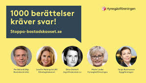 Å r s m ö t e onsdagen den 20 februari 2019 kl. Hyresgastforeningen No Twitter Berattelser Strommar In Fran Unga Vuxna Som Beskriver Den Dagliga Kampen Pa Bostadsmarknaden Nu Kraver Vi Svar Av Politiken Se Panelsamtalet Med Bla Bostadsminister Bolund Vi Sander Direkt