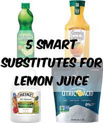 With little sodium, lemon juice is good for people on a low salt diet. 5 Smart Substitutes For Lemon Juice Thediabetescouncil Com