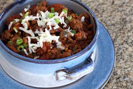 Easy No Bean Slow Cooker Chili With Beef Recipe No Bean Chili Ground Beef Chili Recipes Beef Chili Recipe