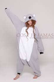 Fleece Grey Koala Onesie Kigurumi Pajama Ropa Para Chicas Adolescentes Ropa Divertida Pijamas Monos