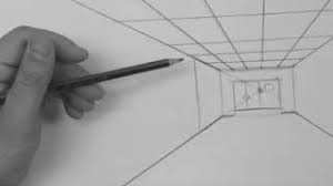 Students learn how to calculate the area of rectangles by counting unit squares and. Hallway Drawing 1 Point Perspective Youtube