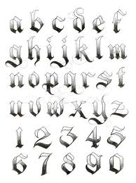 Illustration about modern tattoo old english vector lettering. Eleven Mag Vol 2 By Enrique Castillo Graffiti Lettering Fonts Tattoo Lettering Lettering Alphabet