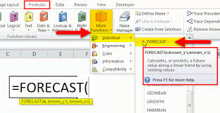 Forecast In Excel Formula Examples How To Use Forecast