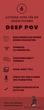 Pov is an acronym, abbreviation or slang word that is explained above where the pov definition is given. Deep Pov Schreiben 6 Tipps Mit Beispielen Storymonster