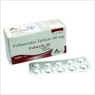 Febuxostat Tablets - 40mg | Daily Uric Acid Lowering Treatment For Gout Patients, Non-reactive, Long Shelf Life, Allopathic Formulation, Recommended For Adults at Best Price in Sonipat | Adsila Organics Private Limited