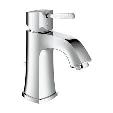 Grohe Grandera Single Hole Single Handle 1 2 Gpm Bathroom Faucet In Starlight Chrome Low Arc Bathroom Faucet Bathroom Faucets Bathroom Sink Faucets Single Hole