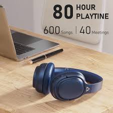 Ankbit E600Pro Hybrid Active Noise Cancelling Headphones with aptX HD & Low  Latency, Over Ear Bluetooth Headphones Wireless Headphones with Build-in  Microphone Hi-Res Deep Bass, 80H Playtime : Amazon.in: Electronics