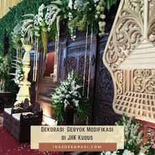 Harga dekorasi pelaminan karet minimalis modern terbaru 2019 sumber : Sewa Dekorasi Pernikahan Di Kudus Home Facebook