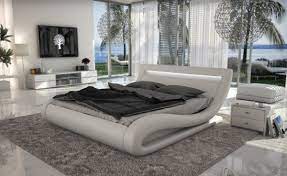Affordable bedroom sets and discount furniture. Italian White Bed With Led Lights Decodesign Furniture Furniture Store Miami Fl Wholesale Prices