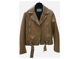 Get great deals on ebay! Acne Acne Studios Camel Leather Jacket Sz 36 Jackets Leather Brown Ref 232235 Joli Closet