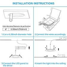 Experience our selection of lighting accessories 4 wheel parts' unbeatable selection and large inventory of truck lighting accessories is possible because of our commitment to sourcing from quality manufacturers that you know and trust. Torchstar Essential Series 12 Pack 13 5w 6 Inch Slim Led Panel Downlight With J Box Dimmable 1000lm Ultra Thin Led Recessed Light Etl Energy Star Listed 4000k Cool White Pricepulse