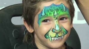 When to do dragon face for birthday party? Dragontales Face Painting Design Youtube