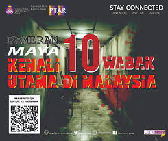 Penyakit dan beban kesihatan utama di dunia pada hari ini sudah beralih dari penyakit berjangkit kepada penyakit tidak berjangkit (ncds) seperti kencing manis, tekanan darah tinggi, penyakit namun, beberapa penyakit berjangkit tertentu masih lagi memberi impak kepada negara malaysia. Pameran Maya Kenali 10 Wabak Utama Di Malaysia Uitm Perak Library