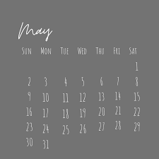 May 2021 monthly calendar is designed in different formats with the american 2021 holidays list. Simple Aesthetic Grey Calendar 2021 Fotografi Air Gambar