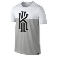 Nike Kyrie Logo T Shirt Men S Kyrie Irving White Silver Dri Fit T Shirts Kyrie Logo Mens Tshirts