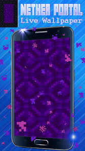 In 1.7.2, the rules for building nether portals were updated so that they could be built at a minimum of 4x5 and a maximum of 23x23. Nether Portal Live Wallpaper Pour Android Telechargez L Apk