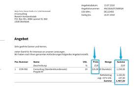 Eine woche vergeht, zwei wochen vergehen. Angebot Erstellen So Erstellst Du Das Perfekte Angebot