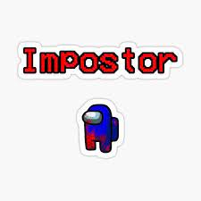 Among Us Hd Blue Imposter Sticker By Mattxc In 2021 Cute Stickers Preppy Stickers Print Stickers