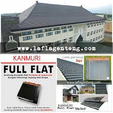 Untuk informasi & pemesanan hubungi :gemilang sejahtera utamahp : Jual Genteng Kanmuri Full Flat Matahari Antar Benua