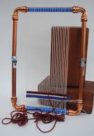 The warp does not show at all), the wefts are generally discontinuous (they do not go from selvedge (edge) to selvedge (edge)) and it is generally pictorial (like painting a picture with fiber). It S The Diy Season So Let S Make A Loom Rebecca Mezoff Tapestry Loom Weaving Loom Projects Inkle Weaving