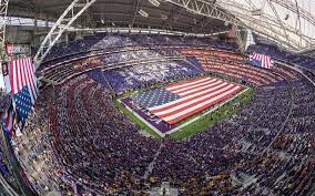 Download Wallpapers Minnesota Vikings Us Bank Stadium Minneapolis Minnesota National Football League Nfl Sports Arena Usa Besthqwallpapers Com Minnesota Vikings Minneapolis Minnesota