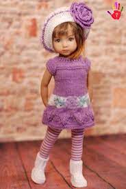 Orgu Oyuncak Bebek Elbiseleri 36 Krose Oyuncak Barbie Giysileri Oyuncak Bebek Elbiseleri
