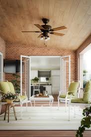 The quiet dc motor is 70% more efficient than ac, and the free modern forms app lets you control fan speed, set schedules, and integrate with smart home devices to cut down on energy costs. Which Outdoor Ceiling Fan Moves The Most Air 5 Options Explored Home Decor Bliss
