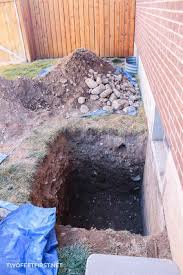 A basement window was leaking because it was level with the ground and water seeped between the foundation and the window frame. The Process Of Installing Window Wells For A Basement