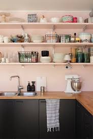 pink kitchen decor