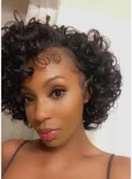 100% human hair short and curly