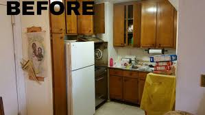 gut bathroom and kitchen renovation of