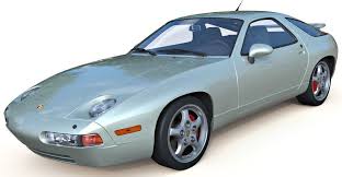 Porsche 928 3d Model In 2020 Porsche 928 Porsche 3d Model