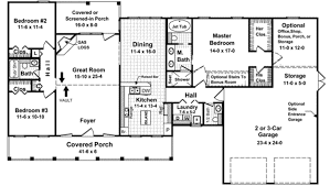 Discover your new home in atlanta! Country Style House Plan 3 Beds 2 5 Baths 1800 Sq Ft Plan 21 152 Houseplans Com