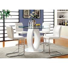 We did not find results for: Furniture Of America Hugo Wood 5 Piece Glass Top Dining Table Set In White Idf 3825wh Rpt 5pc