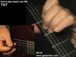 Visit our youtube channel for fun guitar videos. Tnt Acdc Guitar Lesson Tab Learn To Play Classic Rock Metal Riffs Youtube