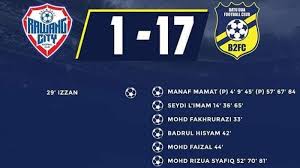 Bola malaysia 291.180 viewsstreamed 1 year ago. Babak Penyisihan Piala Fa Malaysia Batu Dua Fc Vs Rawang City Berakhir Dengan Skor 17 1 Surya Malang