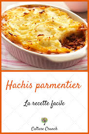 Hachis Parmentier La Recette Facile Recette Facile Recettes De Cuisine Recette