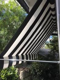 Black And White Striped Awning Fabric Image Result For Awnings Black And White White Exterior Houses Canvas Awnings
