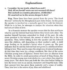 Pin By Ms Nusaiba On Academic Education Bd John Donne 10 Sentences Word Building