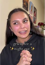 first thursday back at college 🕺 #college #grwm #nightout #outfit #makeup  #senioryear