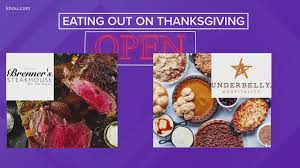 B&b butchers & restaurant in houston, tx. What Restaurants Are Open On Thanksgiving In Houston Khou Com