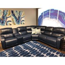 Maybe you would like to learn more about one of these? Southern Motion 884 05p 46 90p 84 80 06p 905 60 Fandango Power Headrest Reclining Sectional Sofa In Regatta Blue Leather