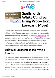 Will unlock the market potential of green energy by giving project promoters more than … Spells With White Candles Bring Protection Love And More By Spells8 Issuu
