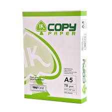 Informazioni sul prodotto o carta certificata premium 120gsm (32lb) certificata fsc o la carta viene perforata, pronta per essere inserita direttamente nel notebook o nel pianificatore a5 o. Cartone 10 Risme Di Carta A5 80g Da 500 Fogli Ik Copy Paper