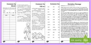 For additional practice, just have students check the answers aloud as a class. Dictation Passages Year 2 Exception Words Guide
