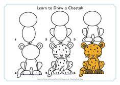 The face is one of the parts of the head and in line with this we will teach you the easy way of making a cheetah face drawing in order to make such a lesson, i had to draw it in a chibi like, for kids style. 14 Drawing Of A Cheetah Ideas In 2021 Cheetah Drawing Drawing For Kids Drawings